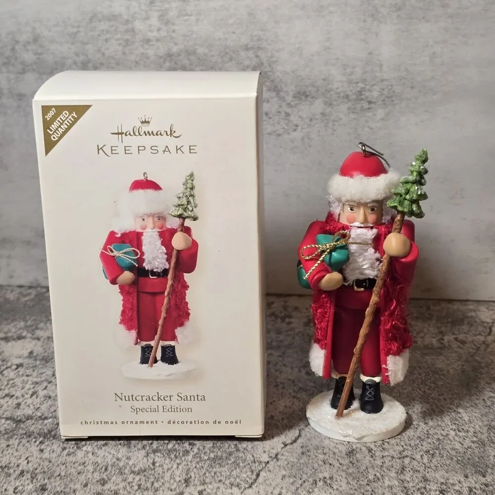 NIB! 2007 Hallmark Keepsake Ornament Special Edition - Nutcracker Santa